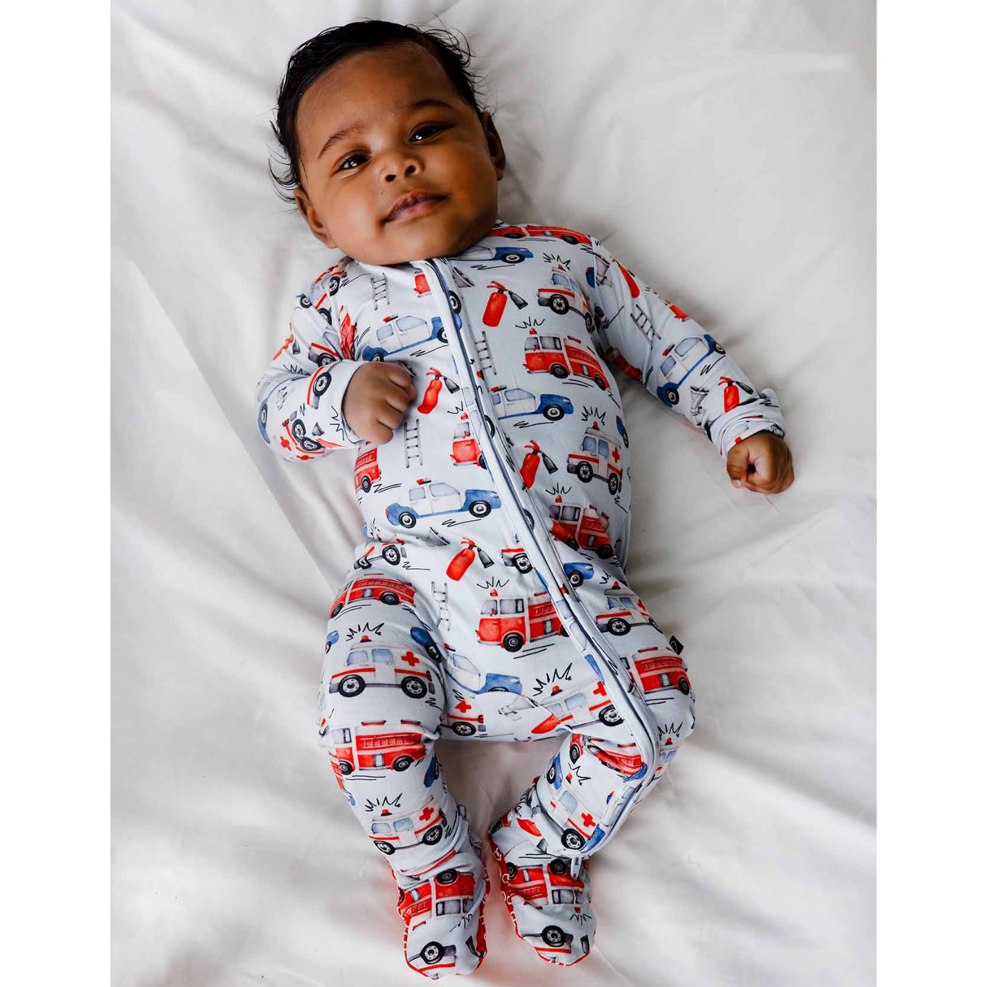 LEV Baby Ryan Zippered Footie-LEV Baby-Little Giant Kidz