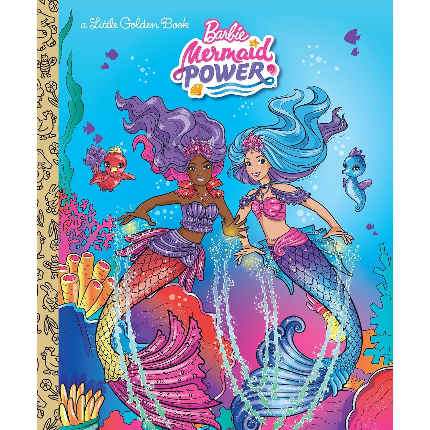 Little Golden Book: Barbie Mermaid Power (Barbie)-PENGUIN RANDOM HOUSE-Little Giant Kidz