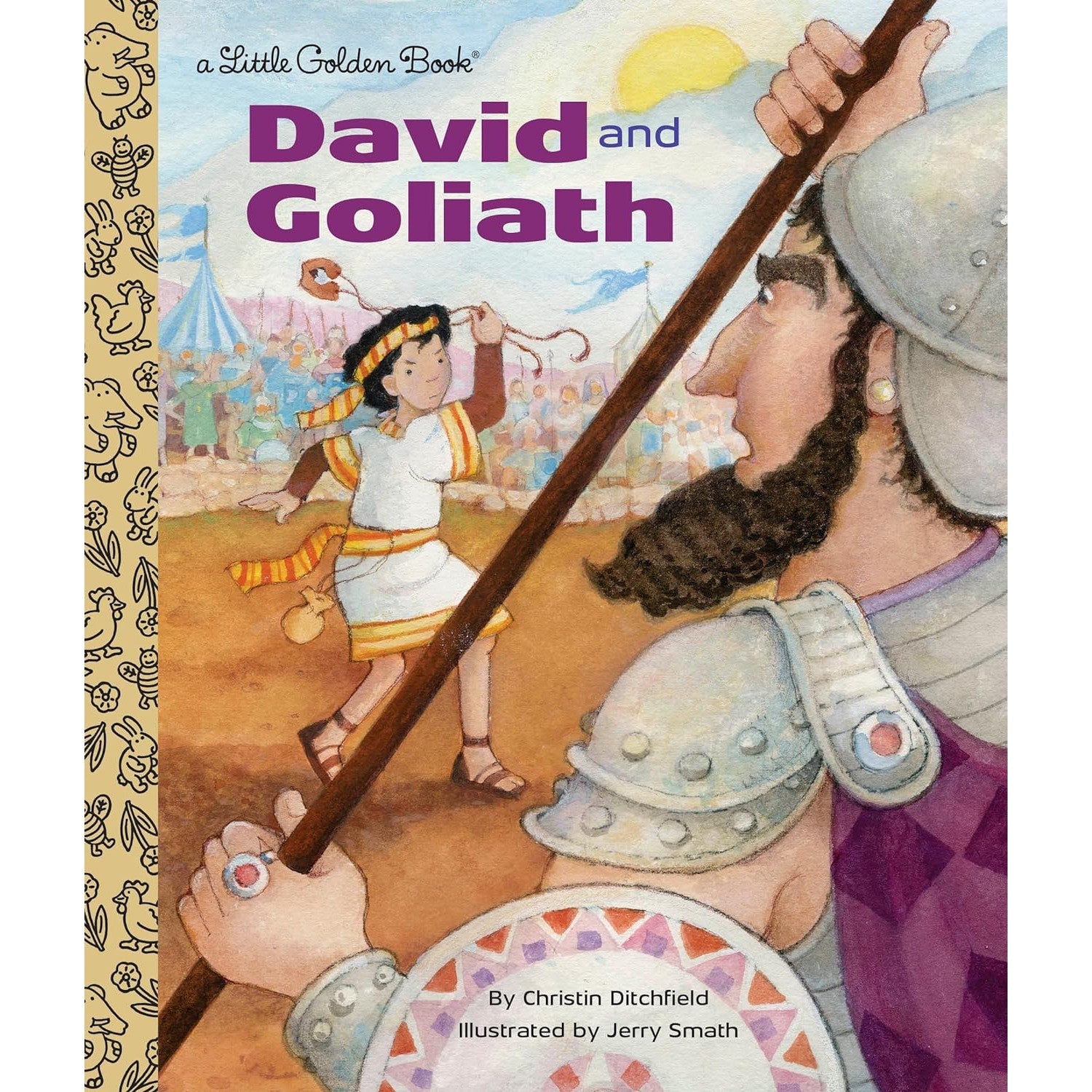 Little Golden Book: David and Goliath-PENGUIN RANDOM HOUSE-Little Giant Kidz