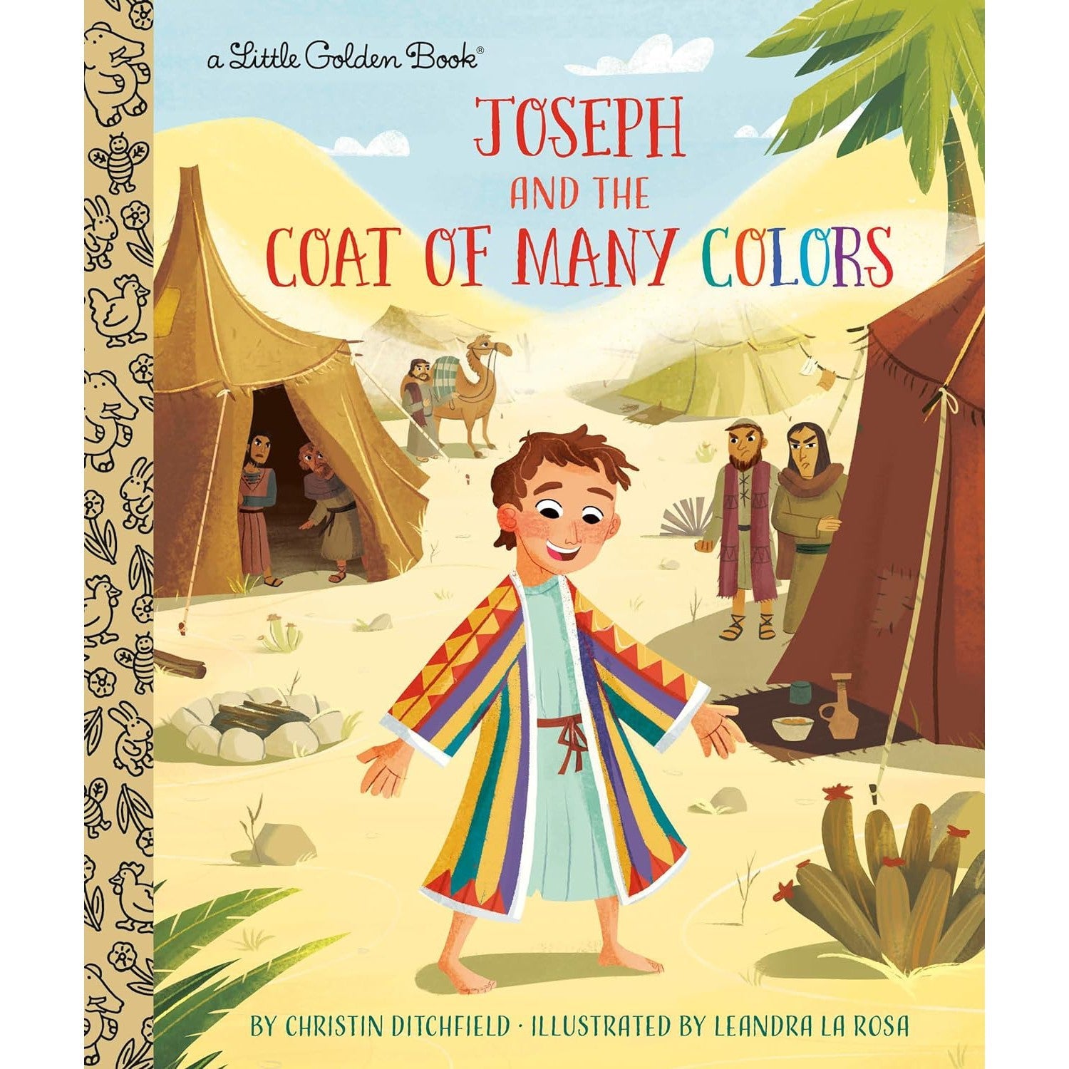 Little Golden Book: Joseph and the Coat of Many Colors-PENGUIN RANDOM HOUSE-Little Giant Kidz
