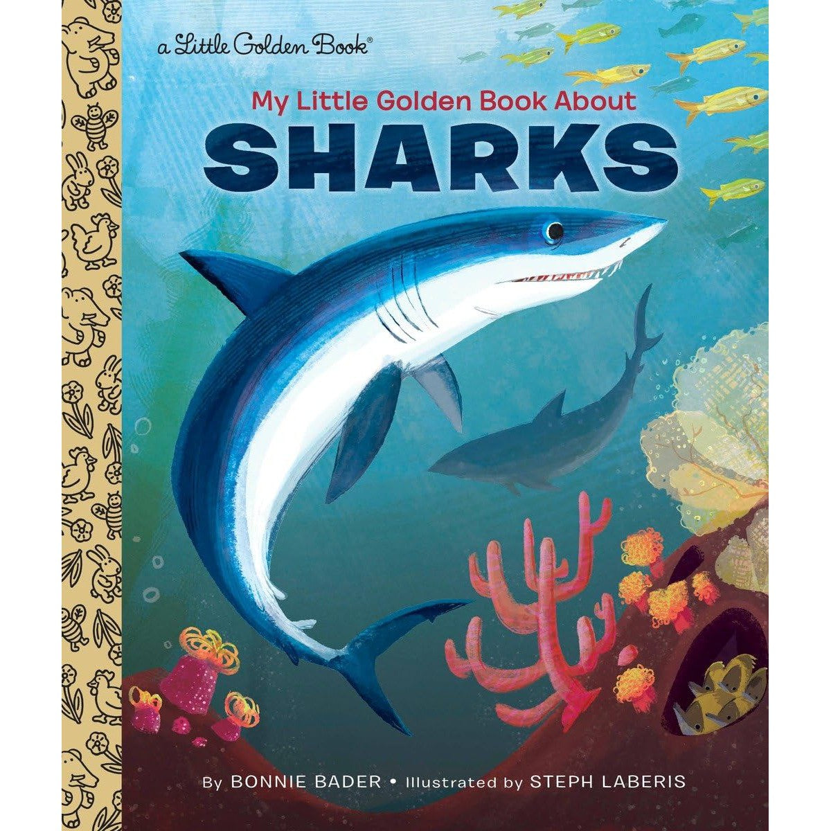 Little Golden Book: My Little Golden Book About Sharks-PENGUIN RANDOM HOUSE-Little Giant Kidz