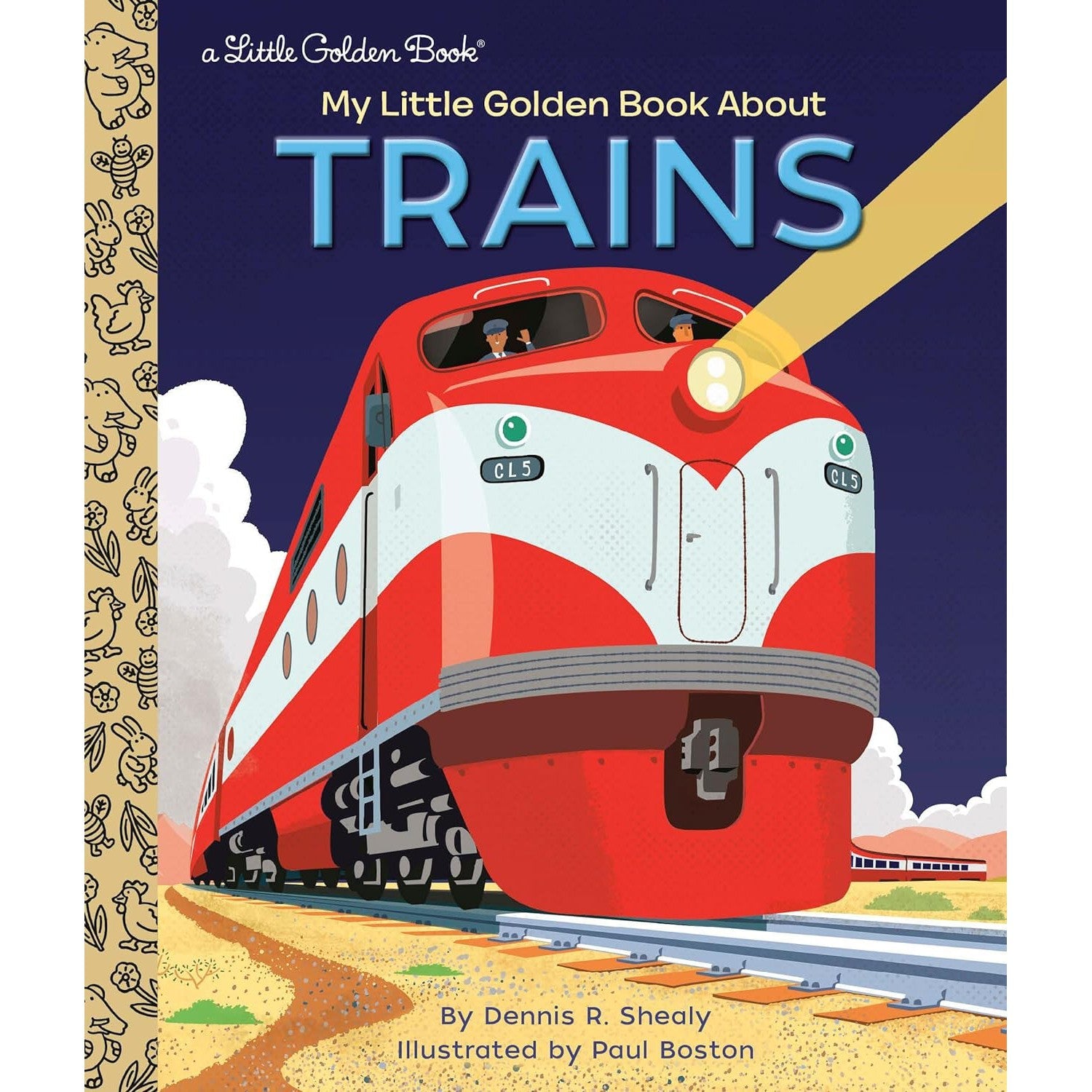 Little Golden Book: My Little Golden Book About Trains-PENGUIN RANDOM HOUSE-Little Giant Kidz