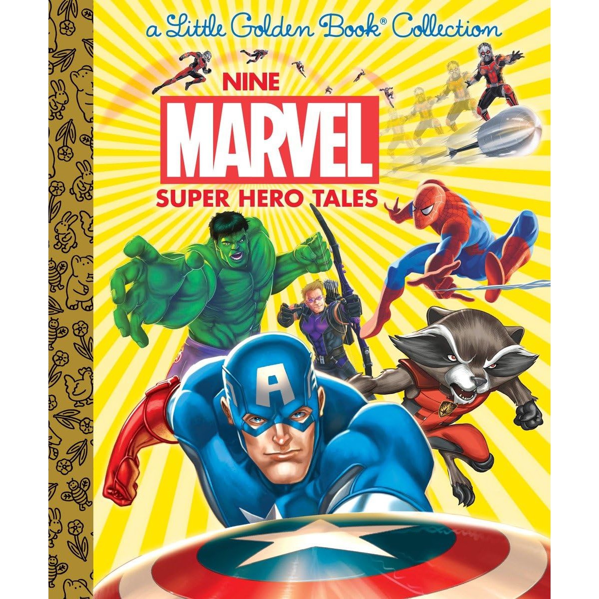 Little Golden Book: Nine Marvel Super Hero Tales-PENGUIN RANDOM HOUSE-Little Giant Kidz