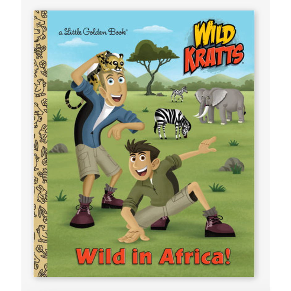Little Golden Book: Wild in Africa! (Wild Kratts)-PENGUIN RANDOM HOUSE-Little Giant Kidz