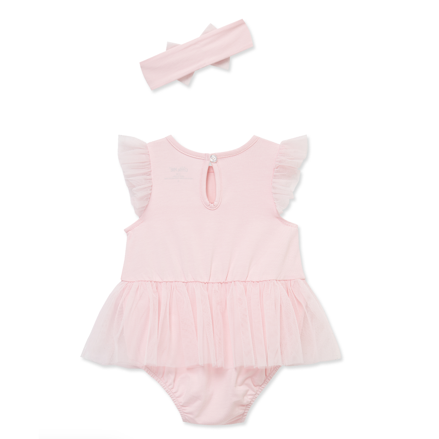 Little Me Bubble with Headband- Rose Mesh-LITTLE ME-Little Giant Kidz