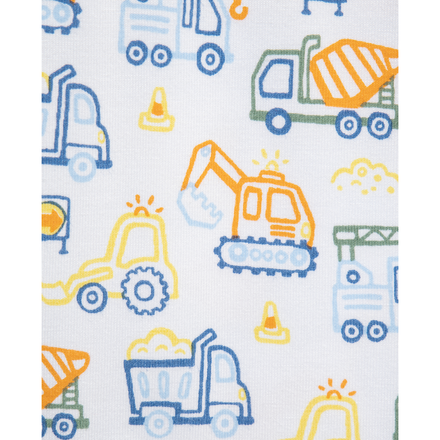 Little Me Construction Sleeveless Construction Romper-LITTLE ME-Little Giant Kidz