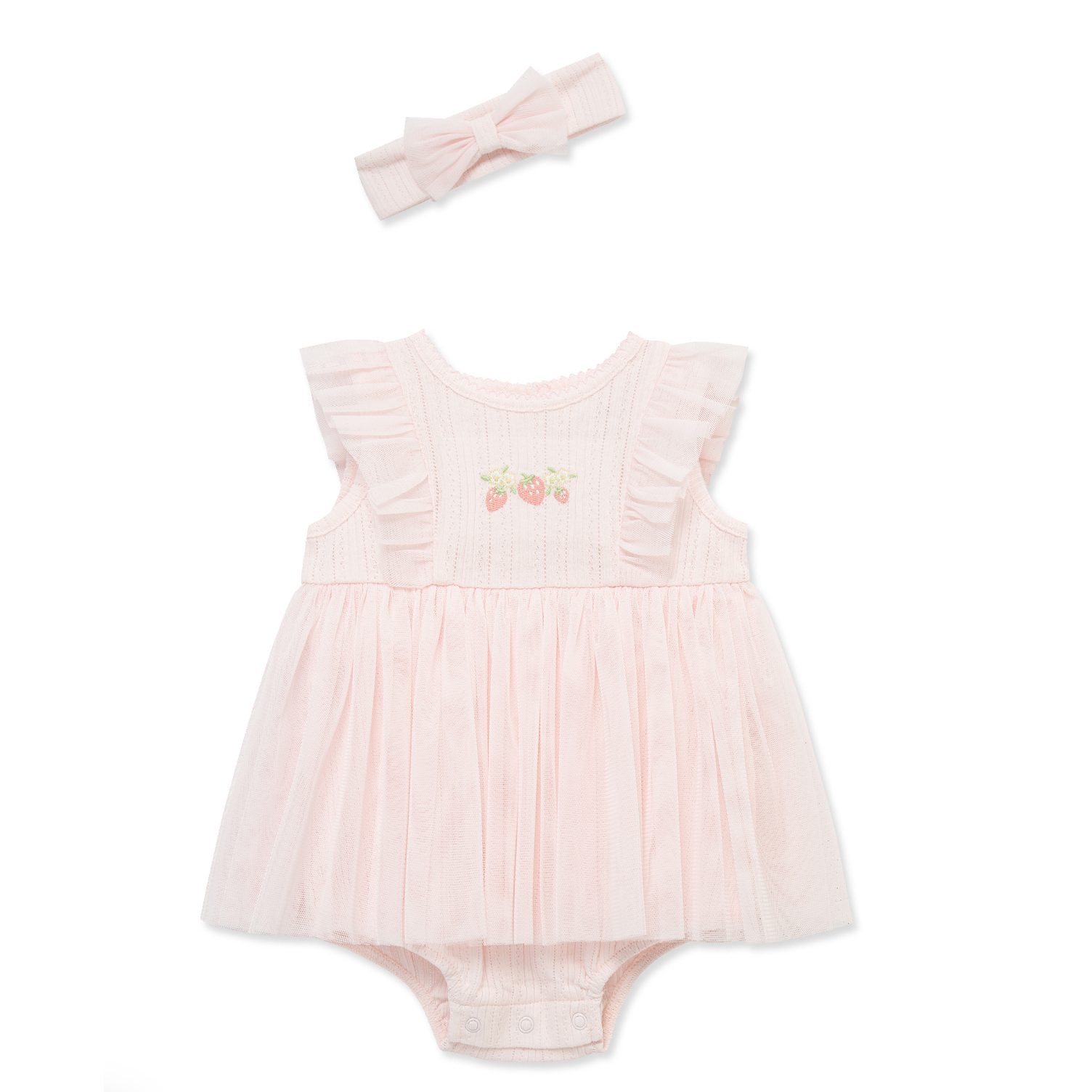 Little Me Popover- Strawberry-LITTLE ME-Little Giant Kidz