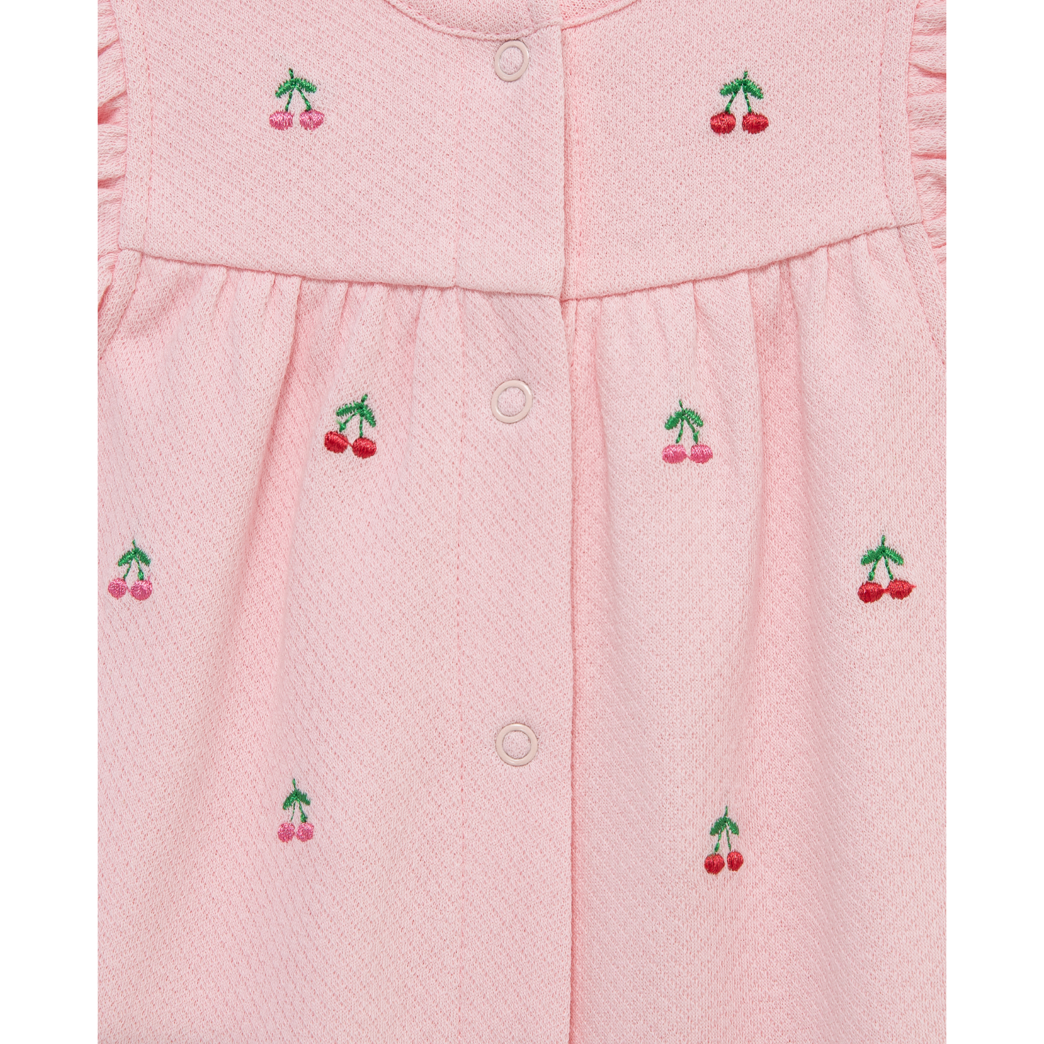 Little Me Romper- Cherries with Headpiece-LITTLE ME-Little Giant Kidz