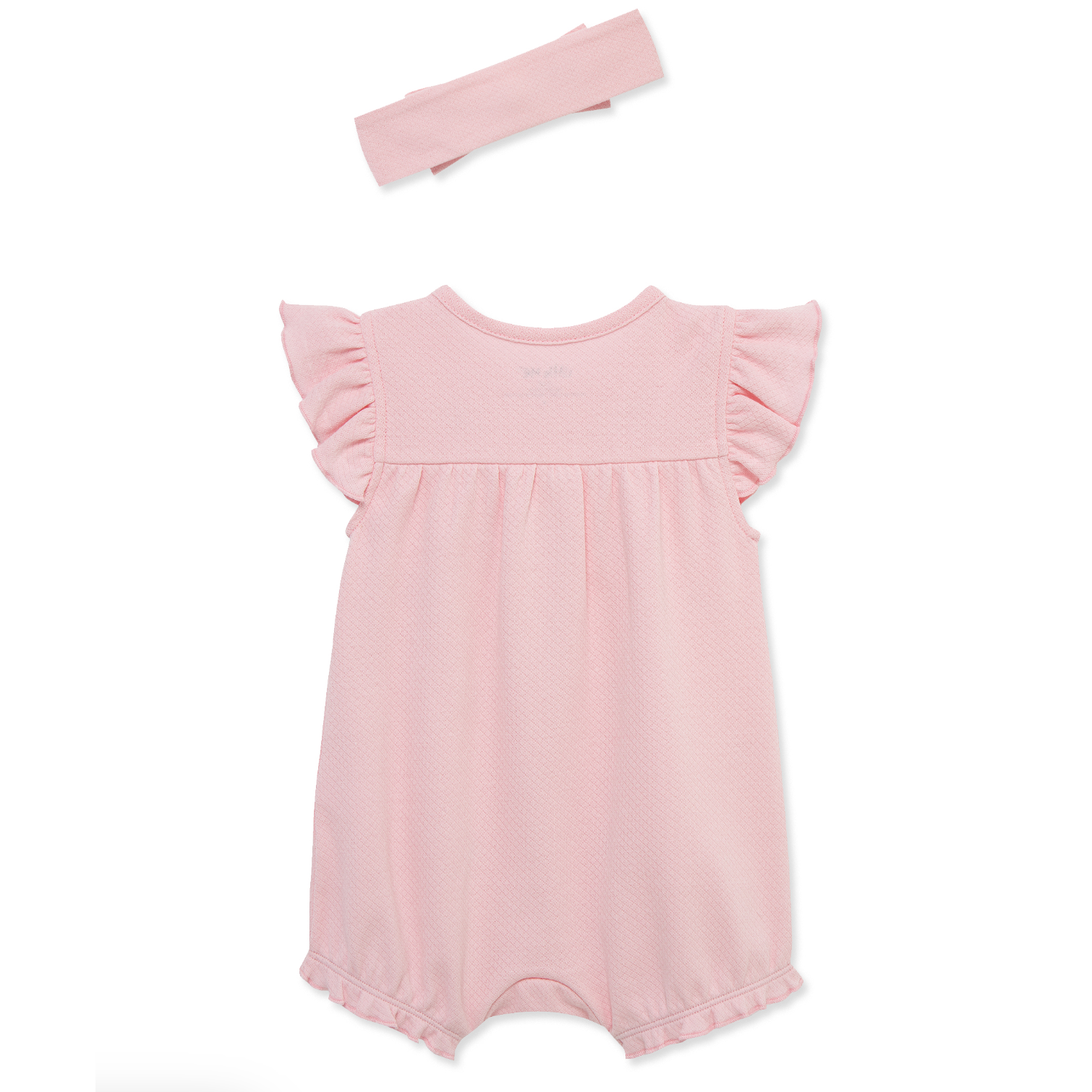 Little Me Romper- Cherries with Headpiece-LITTLE ME-Little Giant Kidz