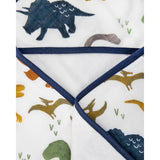 Little Unicorn Dino Friends Infant Hooded Towel-LITTLE UNICORN-Little Giant Kidz