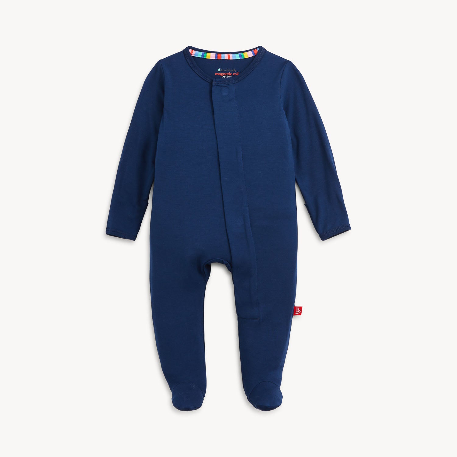 MAGNETIC ME Blue Solid Modal Footie-MAGNETIC ME-Little Giant Kidz