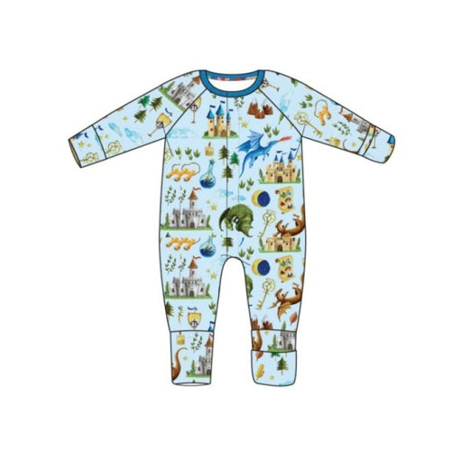 MAGNETIC ME Dragons Tails Modal Conv Coverall-MAGNETIC ME-Little Giant Kidz