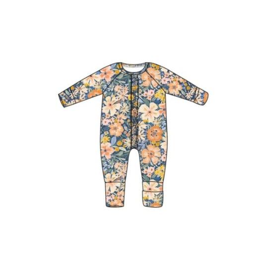 MAGNETIC ME Flora Modal Ruffle Conv Coverall-MAGNETIC ME-Little Giant Kidz