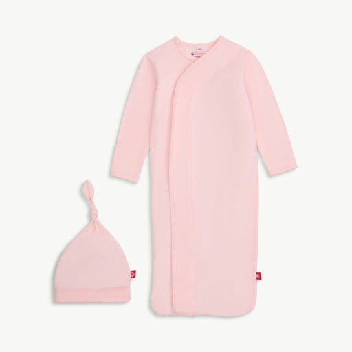 MAGNETIC ME Pink Dogwood Gown + Hat Set-MAGNETIC ME-Little Giant Kidz