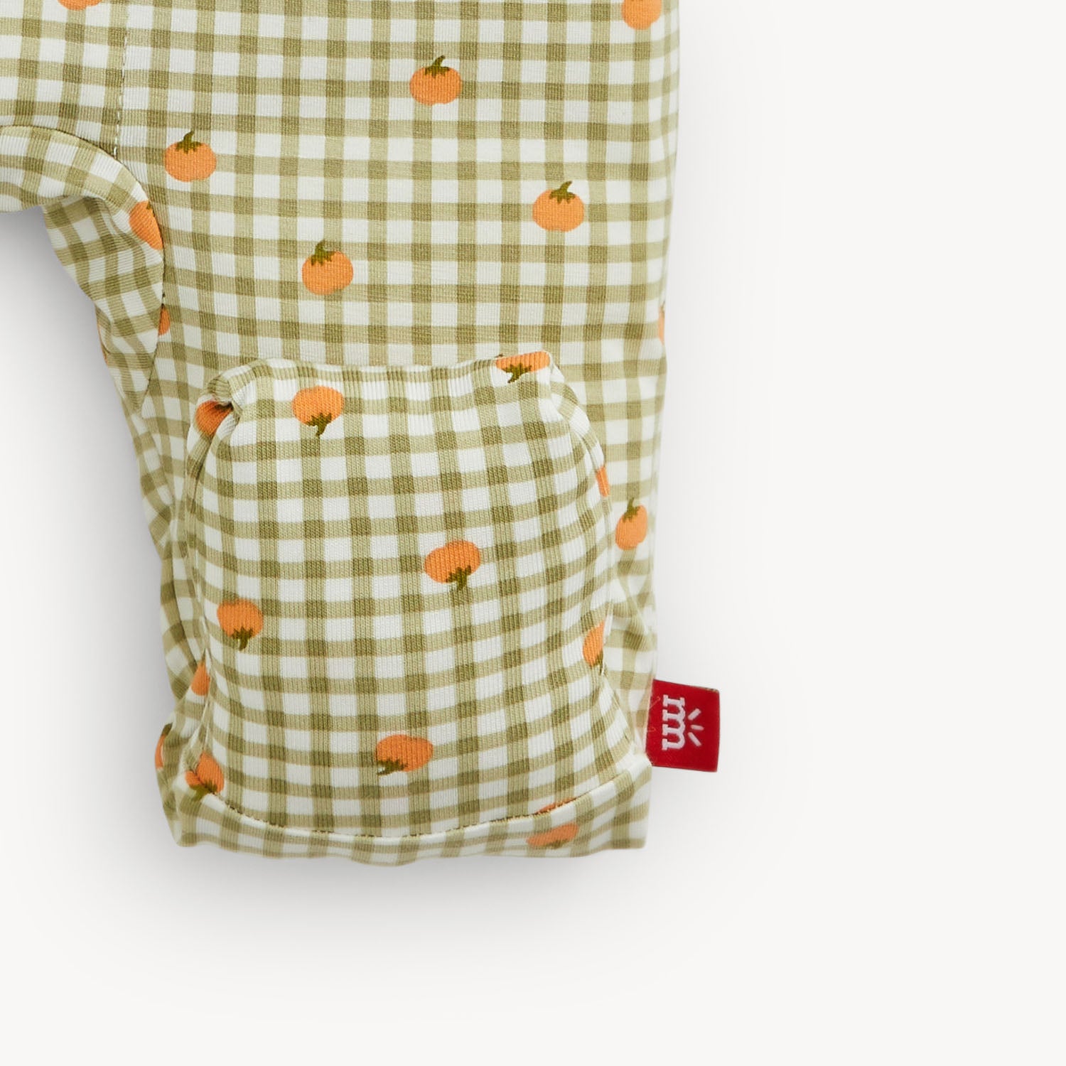 MAGNETIC ME Pumpkin Plaid Modal Conv Coverall-MAGNETIC ME-Little Giant Kidz