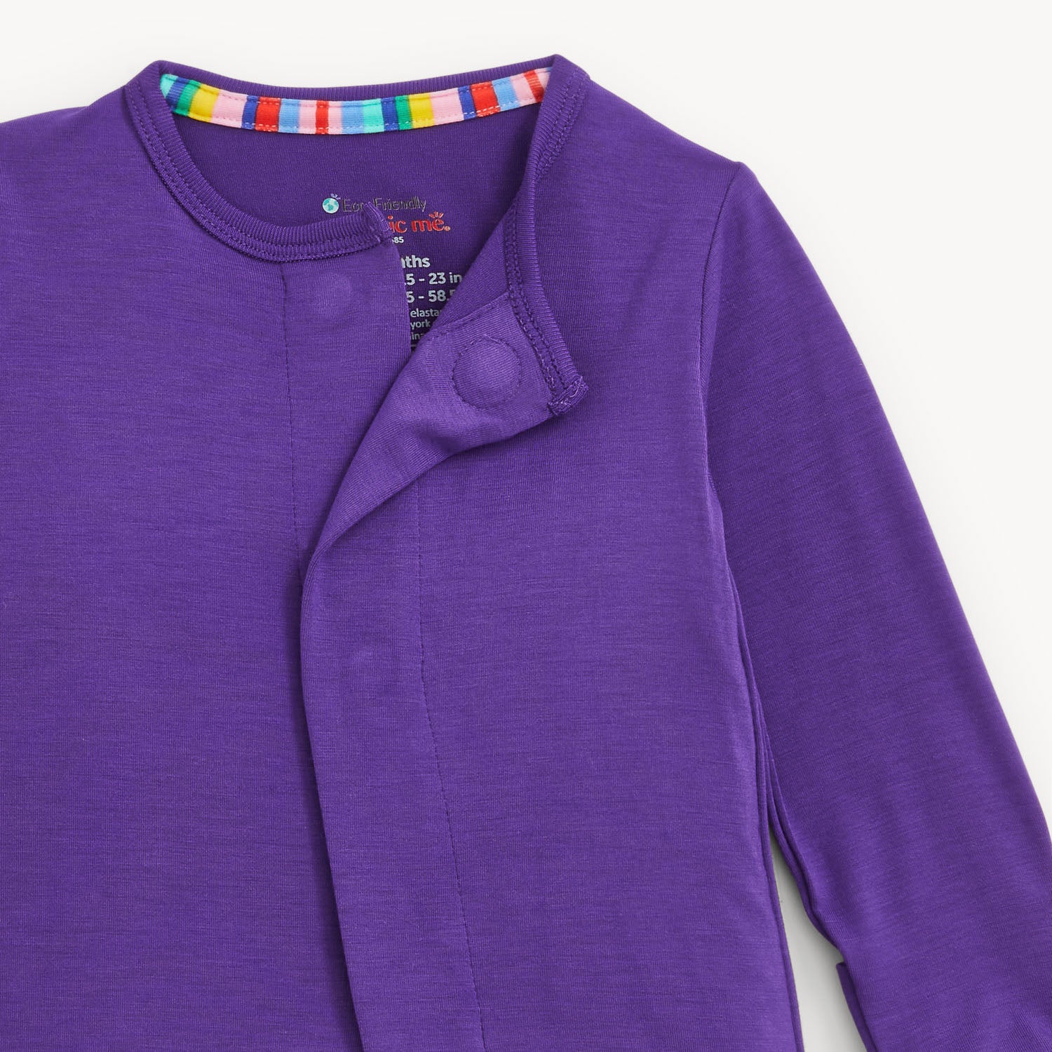 MAGNETIC ME Purple Solid Modal Footie-MAGNETIC ME-Little Giant Kidz