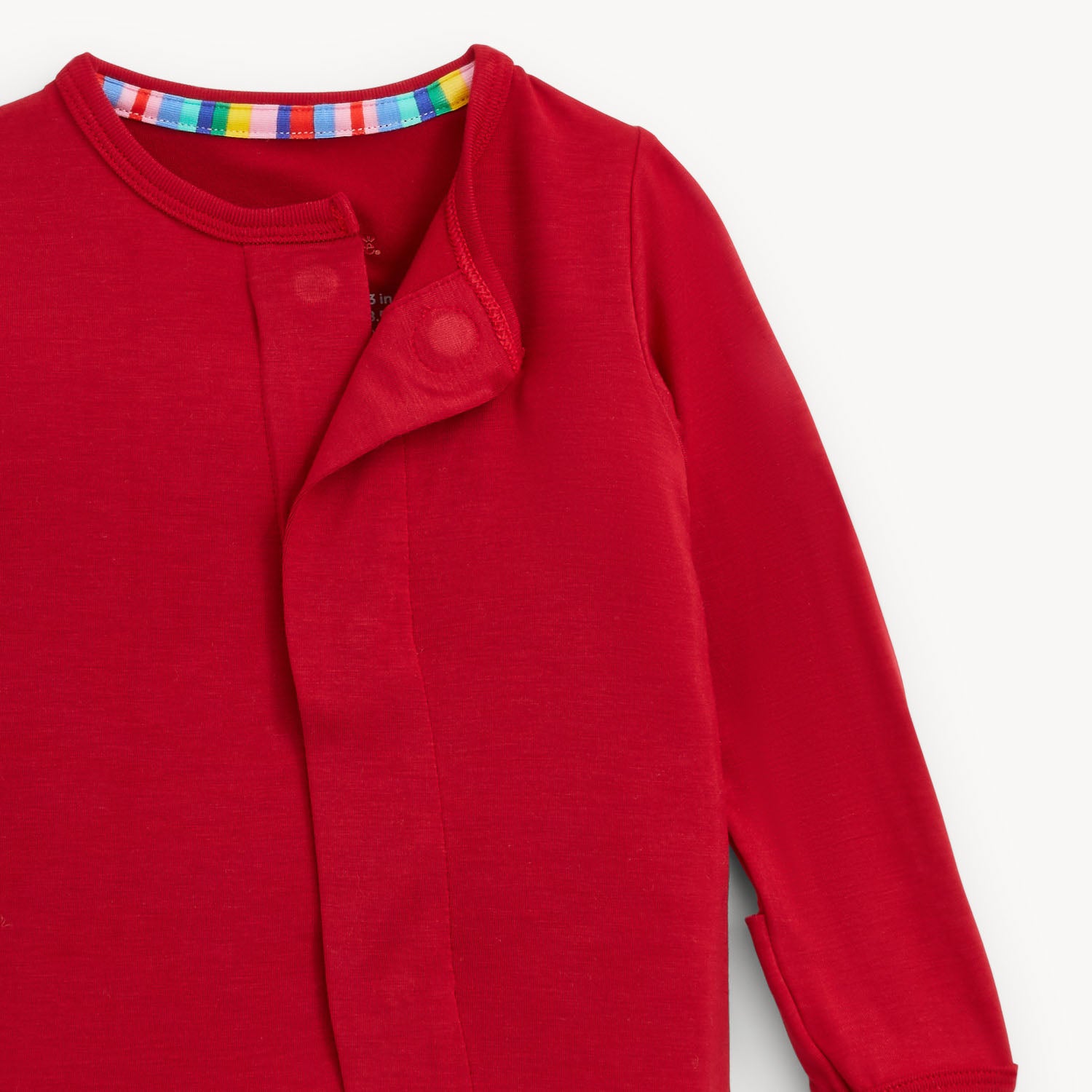 MAGNETIC ME Red Solid Modal Footie-MAGNETIC ME-Little Giant Kidz