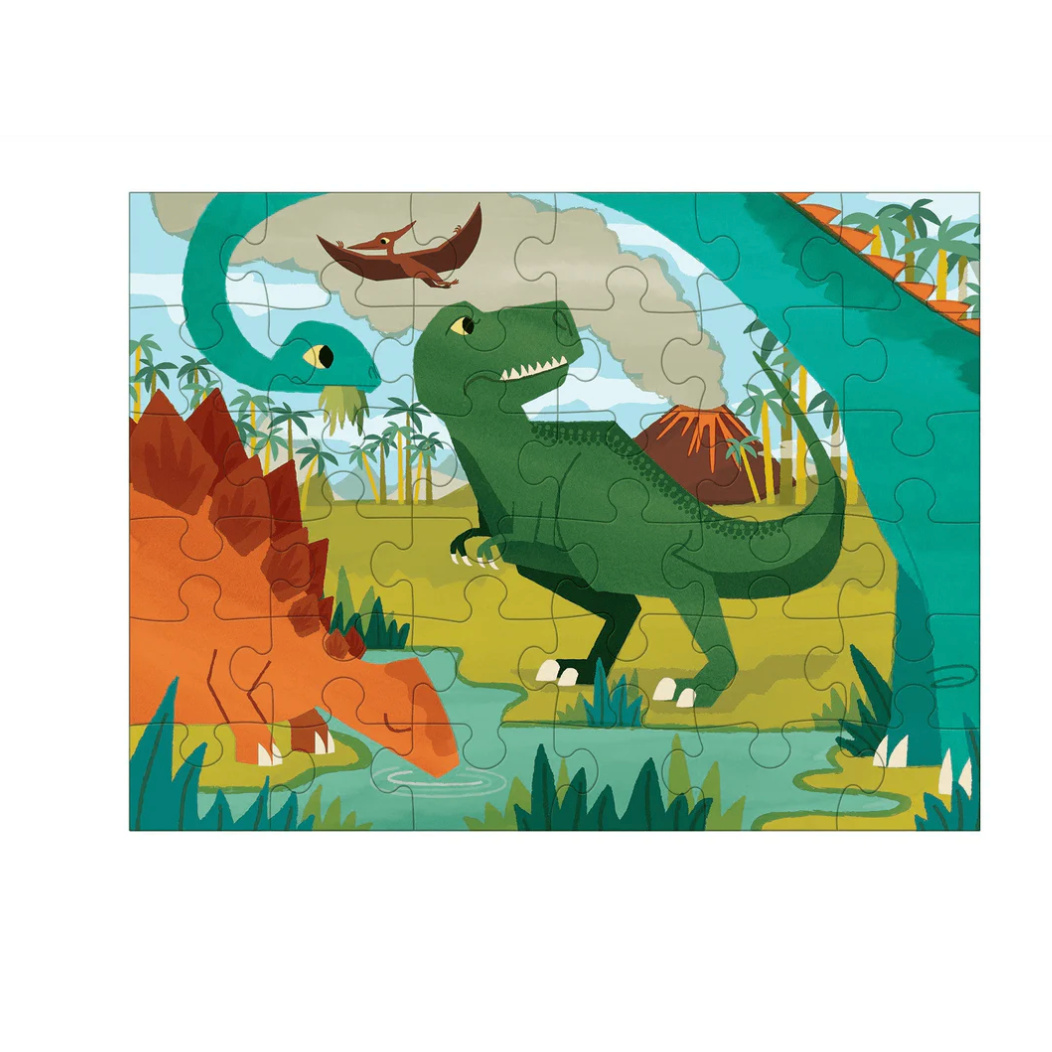MUDPUPPY Puzzle to Go Dinosaur Park-MUDPUPPY-Little Giant Kidz