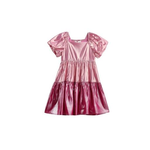 Mabel + Honey Berry Blush Dress-Pink-Mabel+Honey-Little Giant Kidz