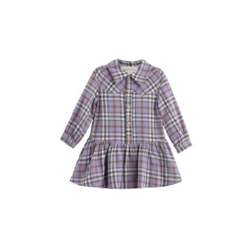 Mabel + Honey Char Dress-Purple-Mabel+Honey-Little Giant Kidz