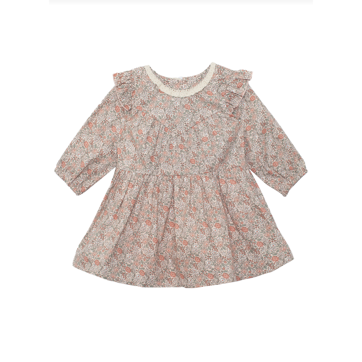 Mabel + Honey Emmaline Romper-Pink-MABEL+HONEY-Little Giant Kidz