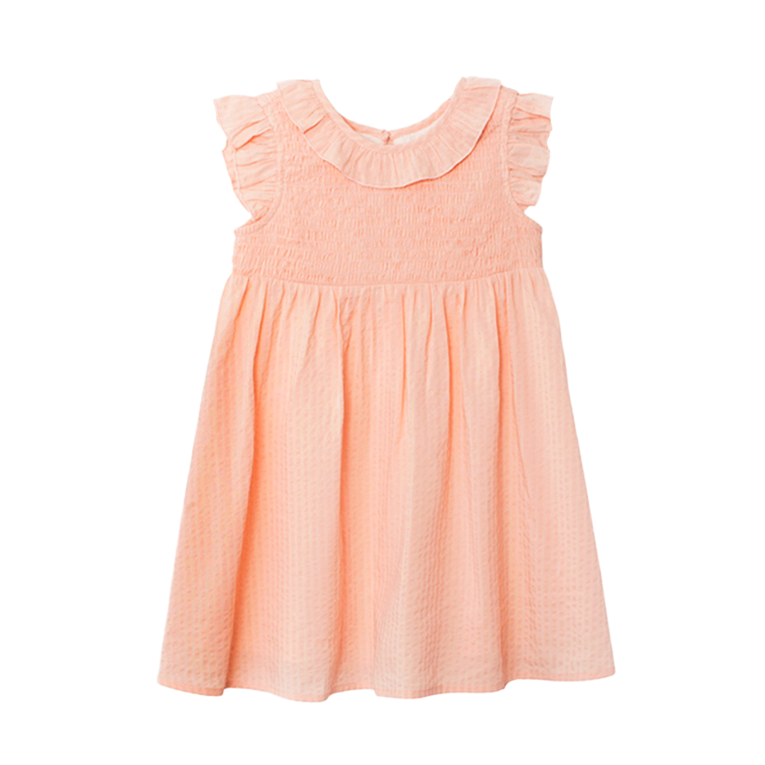 Mabel + Honey Jane Dress- Pink-MABEL+HONEY-Little Giant Kidz