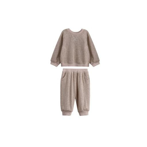 Mabel + Honey Levi 2 Pc Set-Brown-Mabel+Honey-Little Giant Kidz