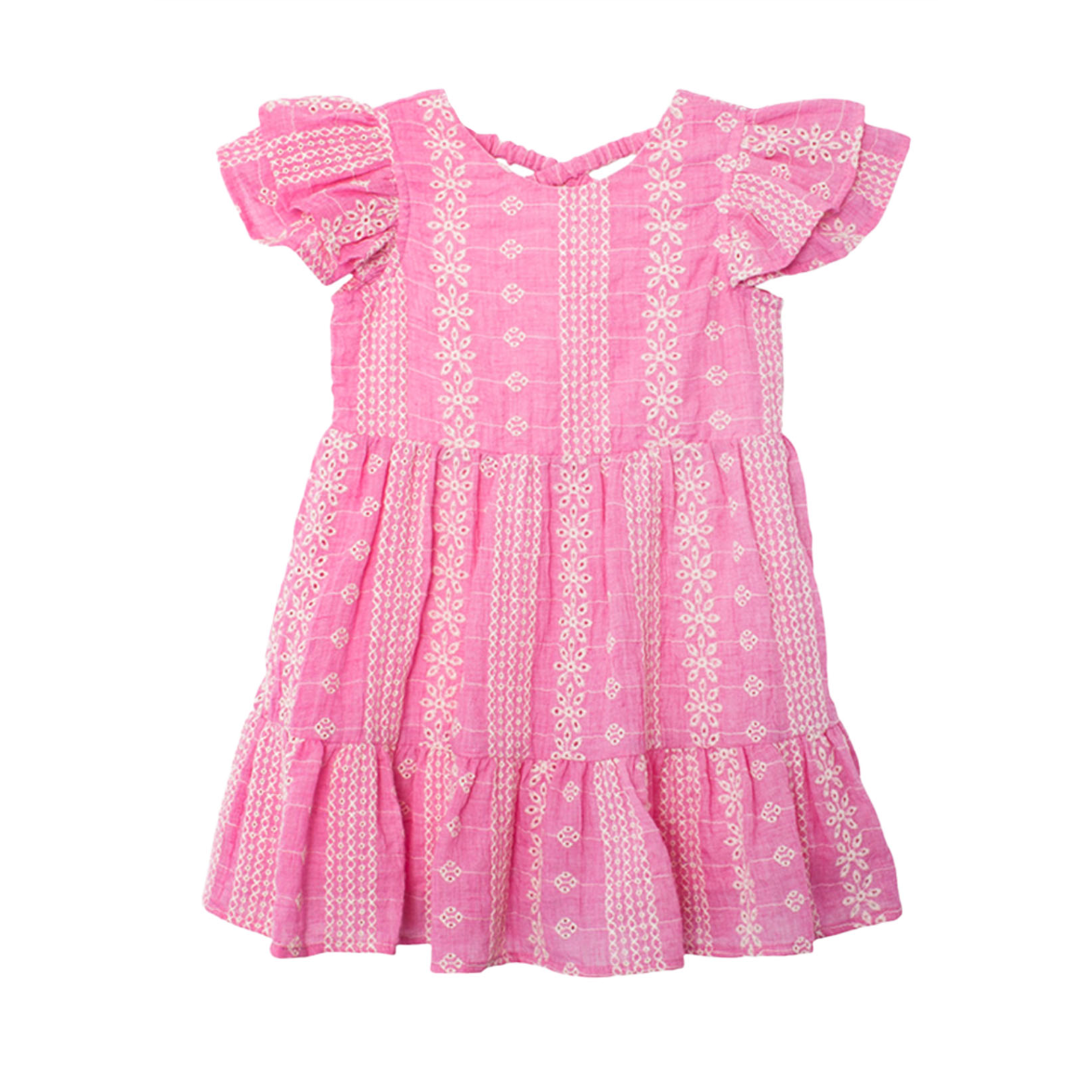 Mabel + Honey Pinkalicious Dress- Pink-MABEL+HONEY-Little Giant Kidz