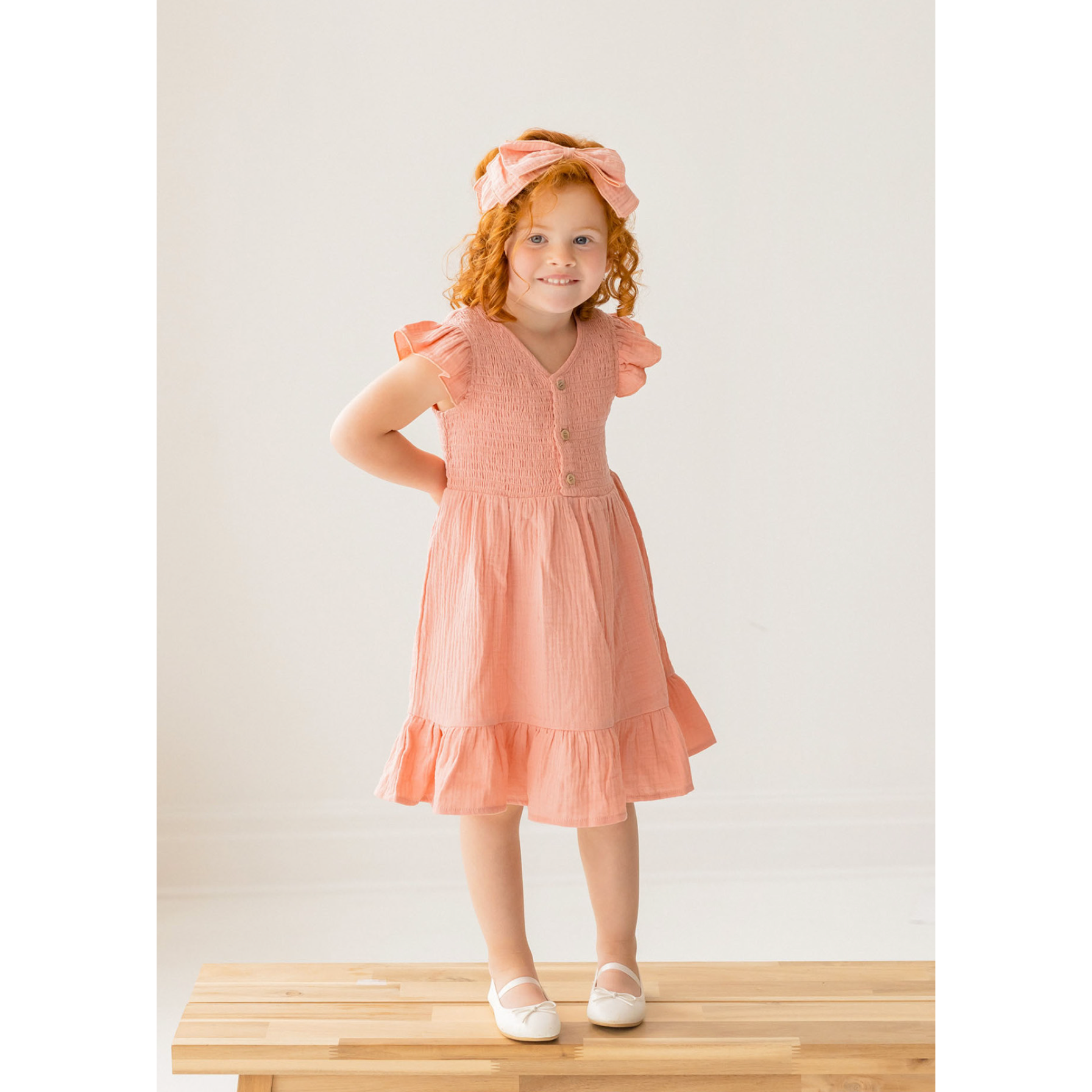 Mabel & Honey Sweet Raspberry Dress-MABEL+HONEY-Little Giant Kidz