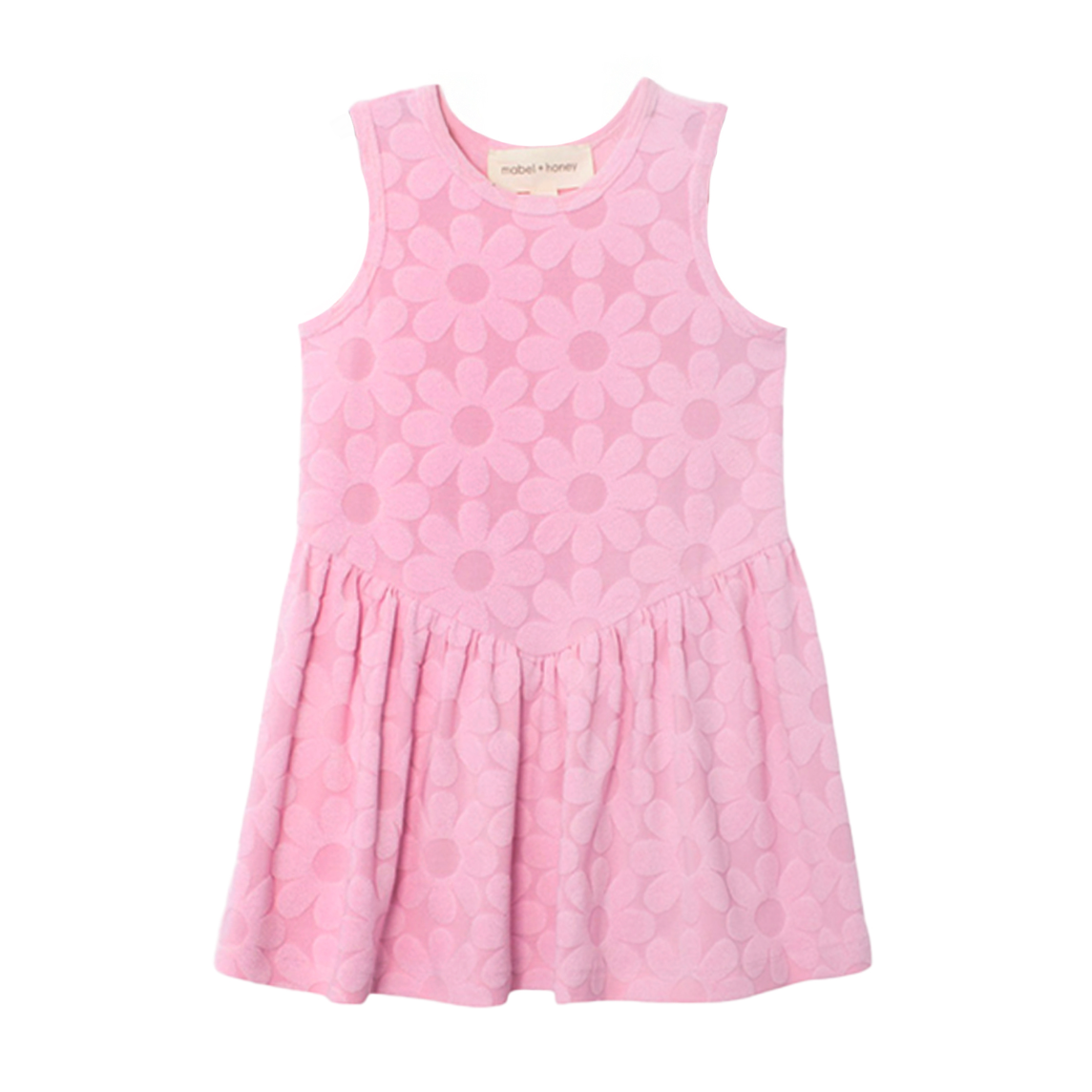 Mabel + Honey Tilly Dress- Pink-MABEL+HONEY-Little Giant Kidz