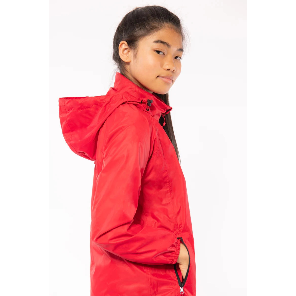 Red 2025 mac jacket