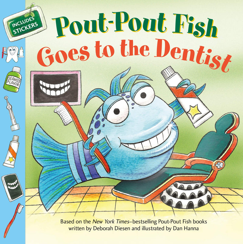 Macmillan Publishers: Pout-Pout Fish: Goes to the Dentist-MACMILLAN PUBLISHERS-Little Giant Kidz