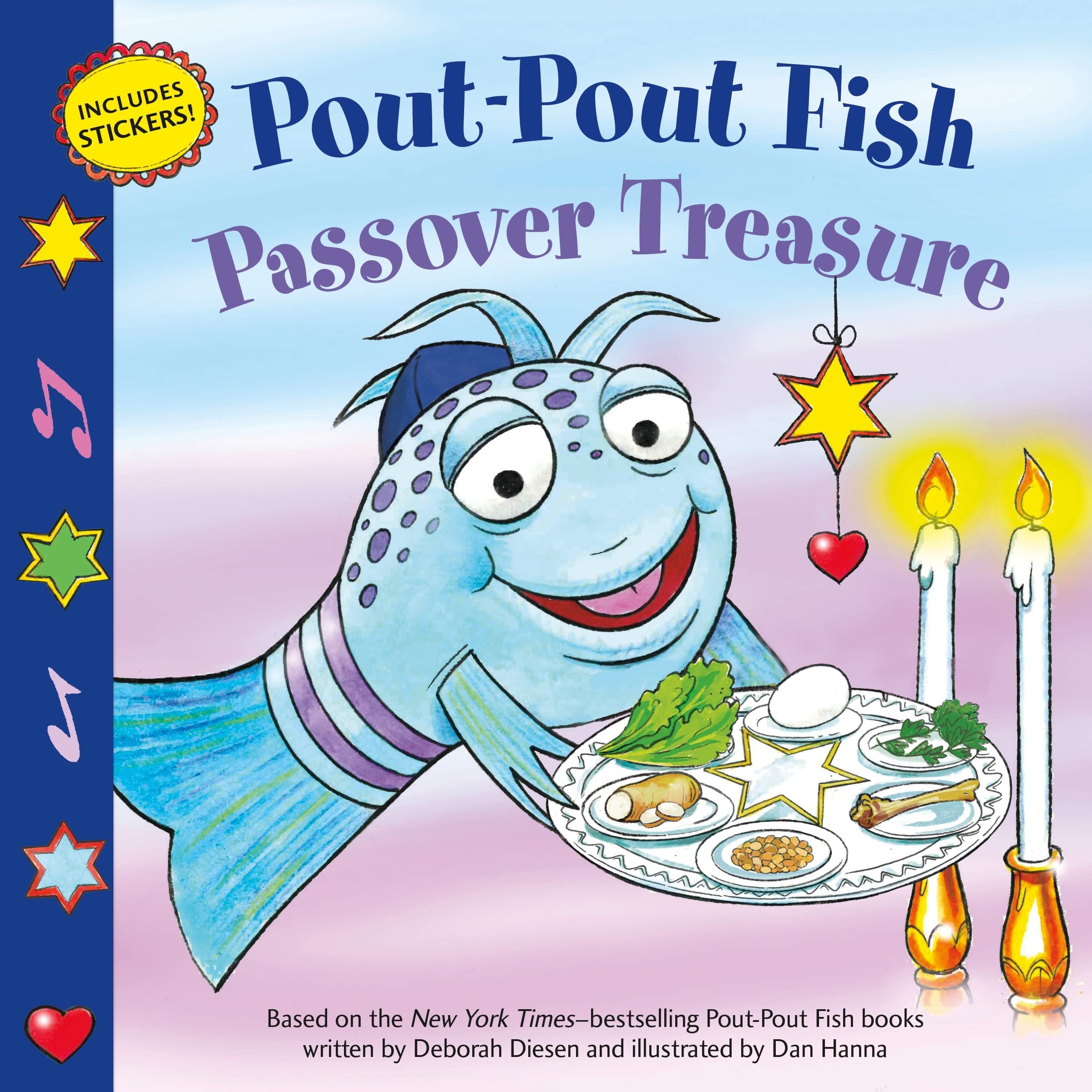 Macmillan Publishers: Pout-Pout Fish: Passover Treasure-MACMILLAN PUBLISHERS-Little Giant Kidz