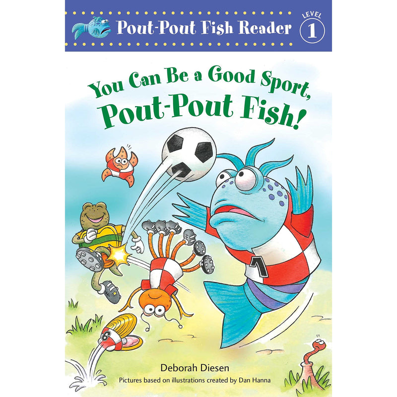 Macmillan Publishers: Pout-Pout Fish Reader - You Can Be a Good Sport, Pout-Pout Fish!-MACMILLAN PUBLISHERS-Little Giant Kidz