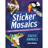 Macmillan Publishers: Sticker Mosaics: Exotic Animals-MACMILLAN PUBLISHERS-Little Giant Kidz