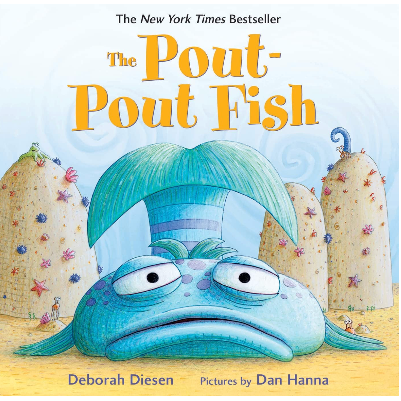 Macmillan Publishers: The Pout-Pout Fish (Board Book)-MACMILLAN PUBLISHERS-Little Giant Kidz