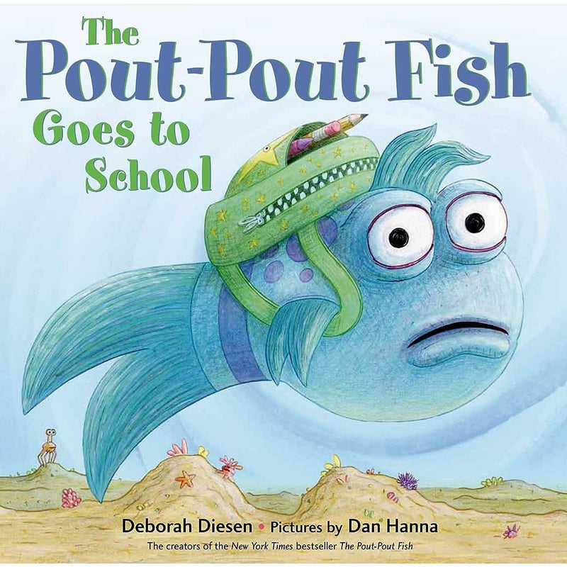 Macmillan Publishers: The Pout-Pout Fish Goes to School (Hardcover Book)-MACMILLAN PUBLISHERS-Little Giant Kidz
