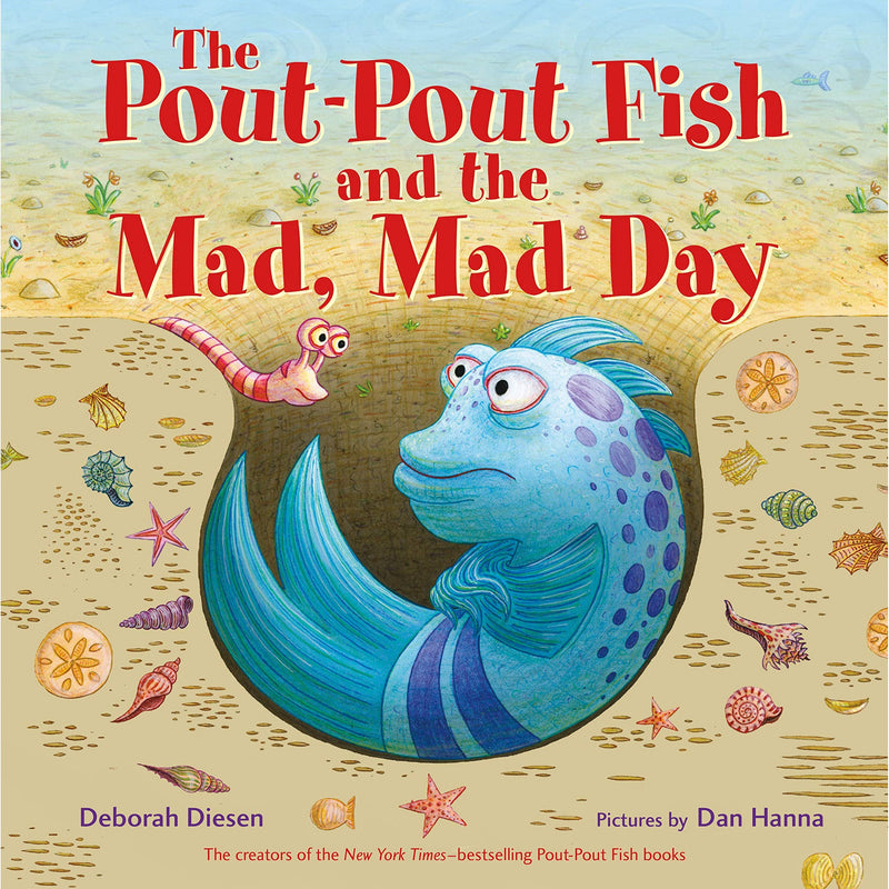 Macmillan Publishers: The Pout-Pout Fish and the Mad, Mad Day (Hardcover Book)-MACMILLAN PUBLISHERS-Little Giant Kidz