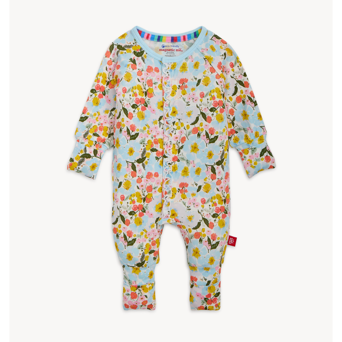 Magnetic Me Grow with Me Convertible Coverall- Seraphina Ruffle-MAGNETIC ME-Little Giant Kidz