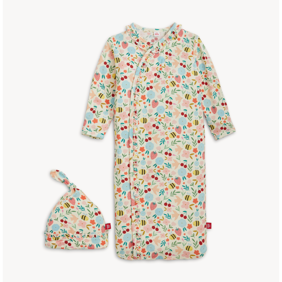 Magnetic Me Magnetic Gown + Hat Set- Honey Blossom-MAGNETIC ME-Little Giant Kidz