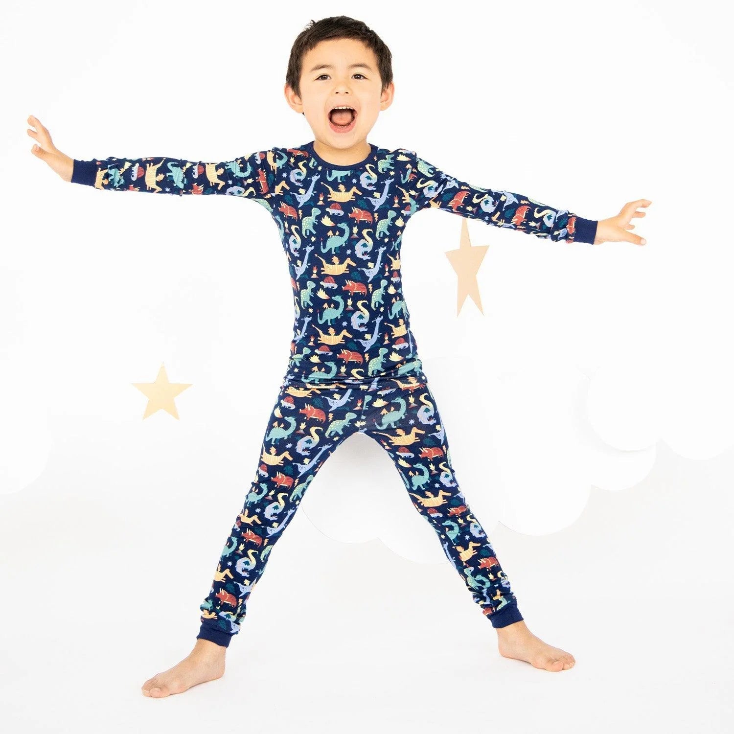 Magnetic Me: Talon-ted Modal Magnetic Pajama Set-MAGNETIC ME-Little Giant Kidz