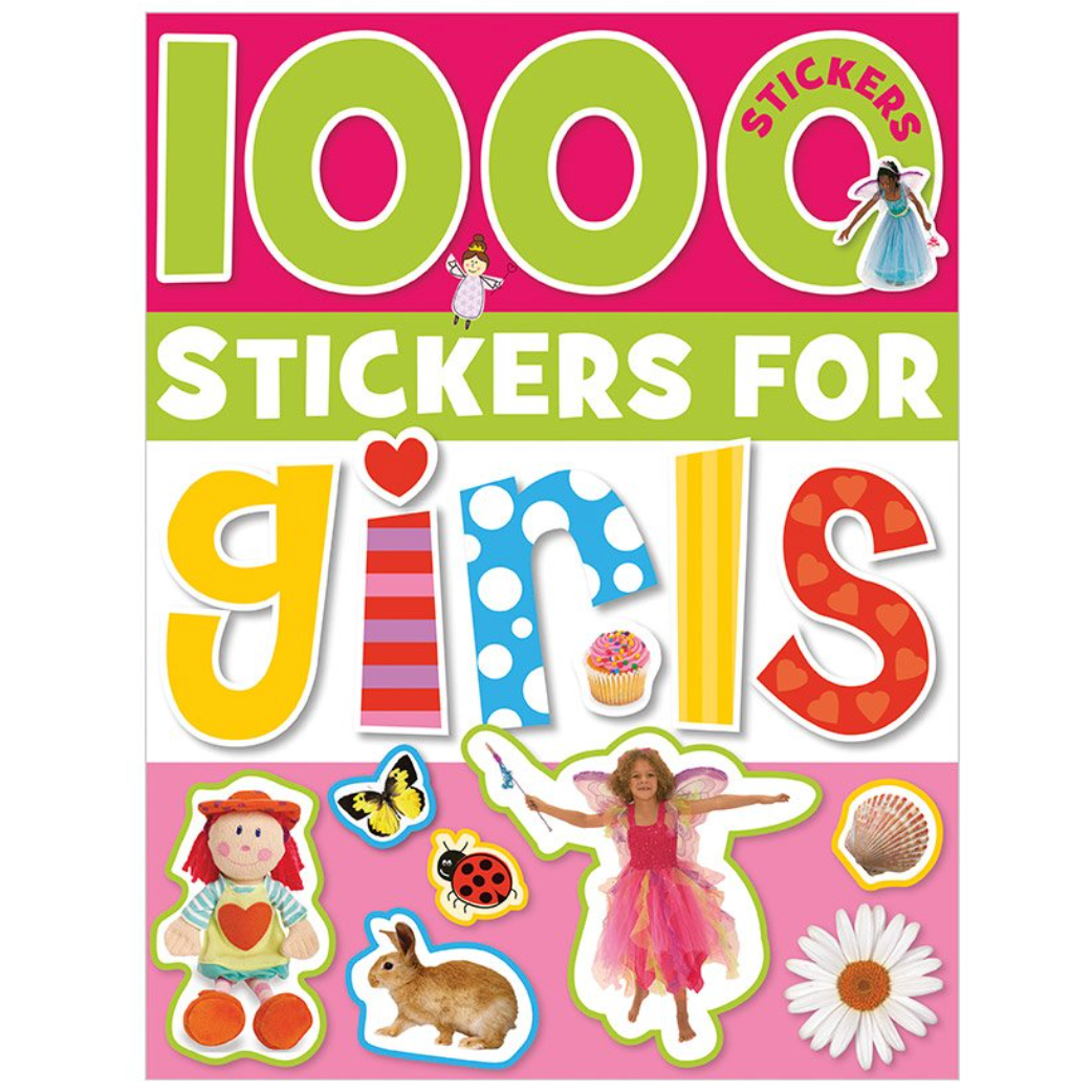 Make Believe Ideas: 1000 Stickers for Girls (Paperback Book)-Make Believe Ideas-Little Giant Kidz