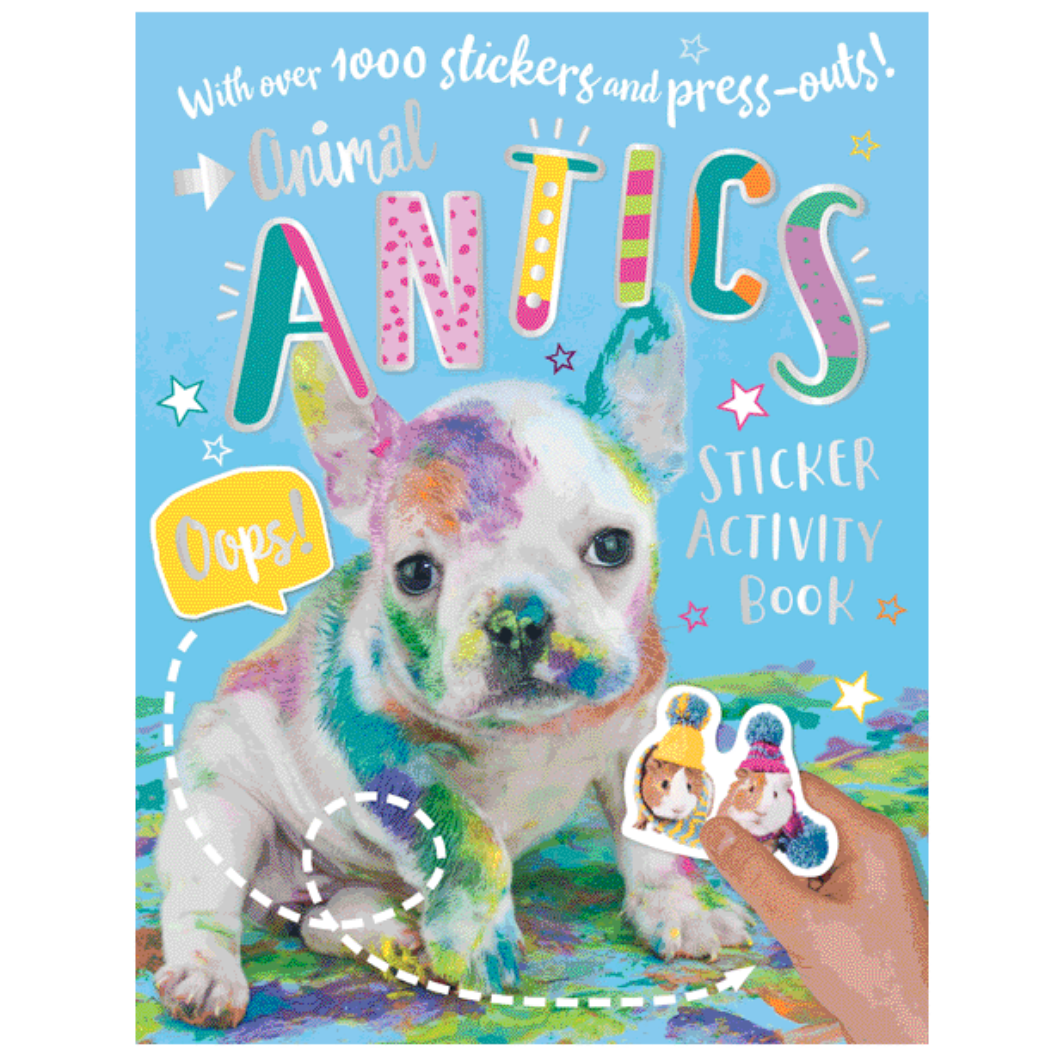 Make Believe Ideas: Animal Antics Sticker Book-Make Believe Ideas-Little Giant Kidz