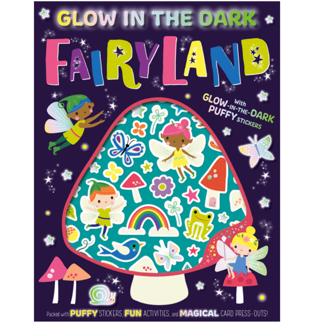 Make Believe Ideas: Glow in the DarkFairyLand Paperback Book)-Make Believe Ideas-Little Giant Kidz