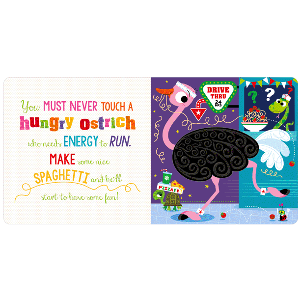 Make Believe Ideas: Never Touch a Hungry Hippo (Board Book)-Make Believe Ideas-Little Giant Kidz