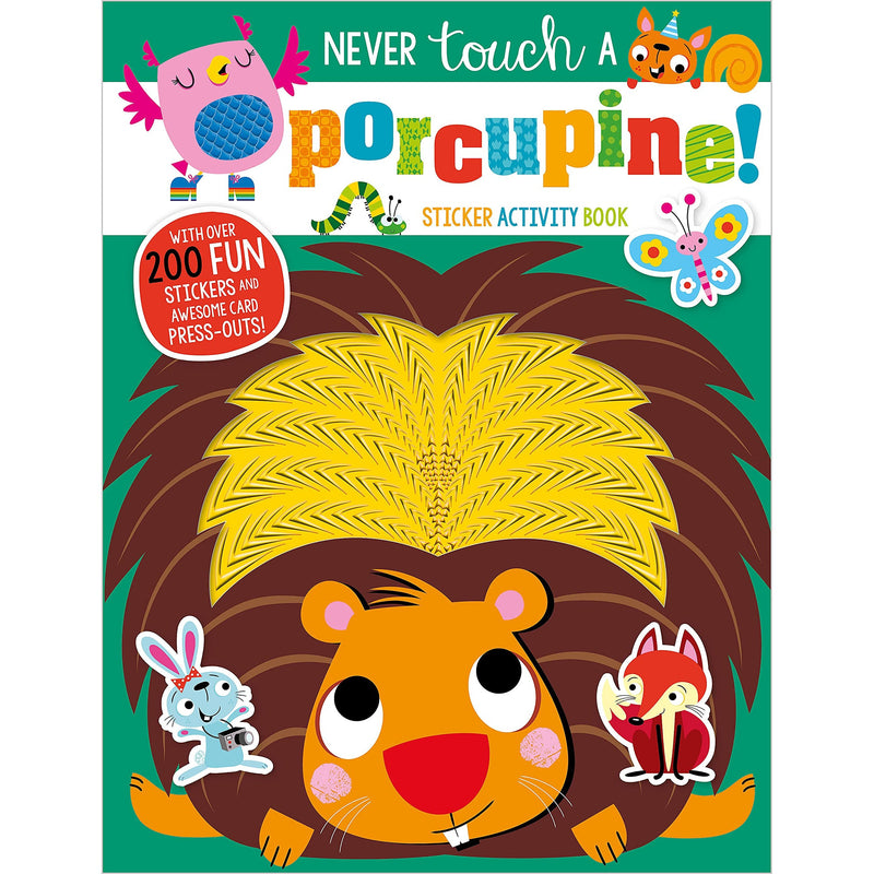 Make Believe Ideas: Never Touch a Porcupine! Sticker Activity Book (Paperback Book)-Make Believe Ideas-Little Giant Kidz
