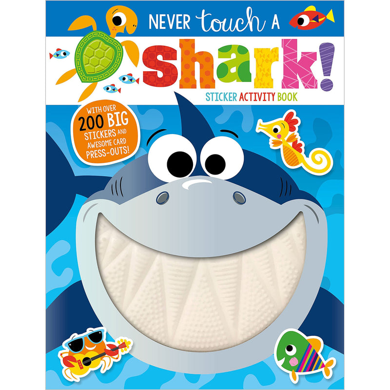 Make Believe Ideas: Never Touch a Shark! Sticker Activity Book (Paperback Book)-Make Believe Ideas-Little Giant Kidz