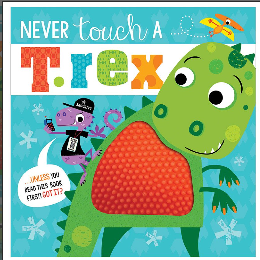Make Believe Ideas: Never Touch a T rex (Paperback Book)-Make Believe Ideas-Little Giant Kidz