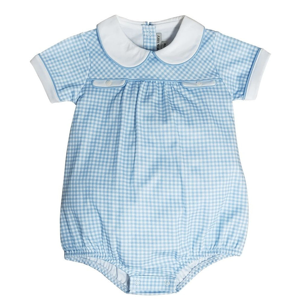 Marco & Lizzy Baby Boy's Check Bubble-Marco & Lizzy-Little Giant Kidz