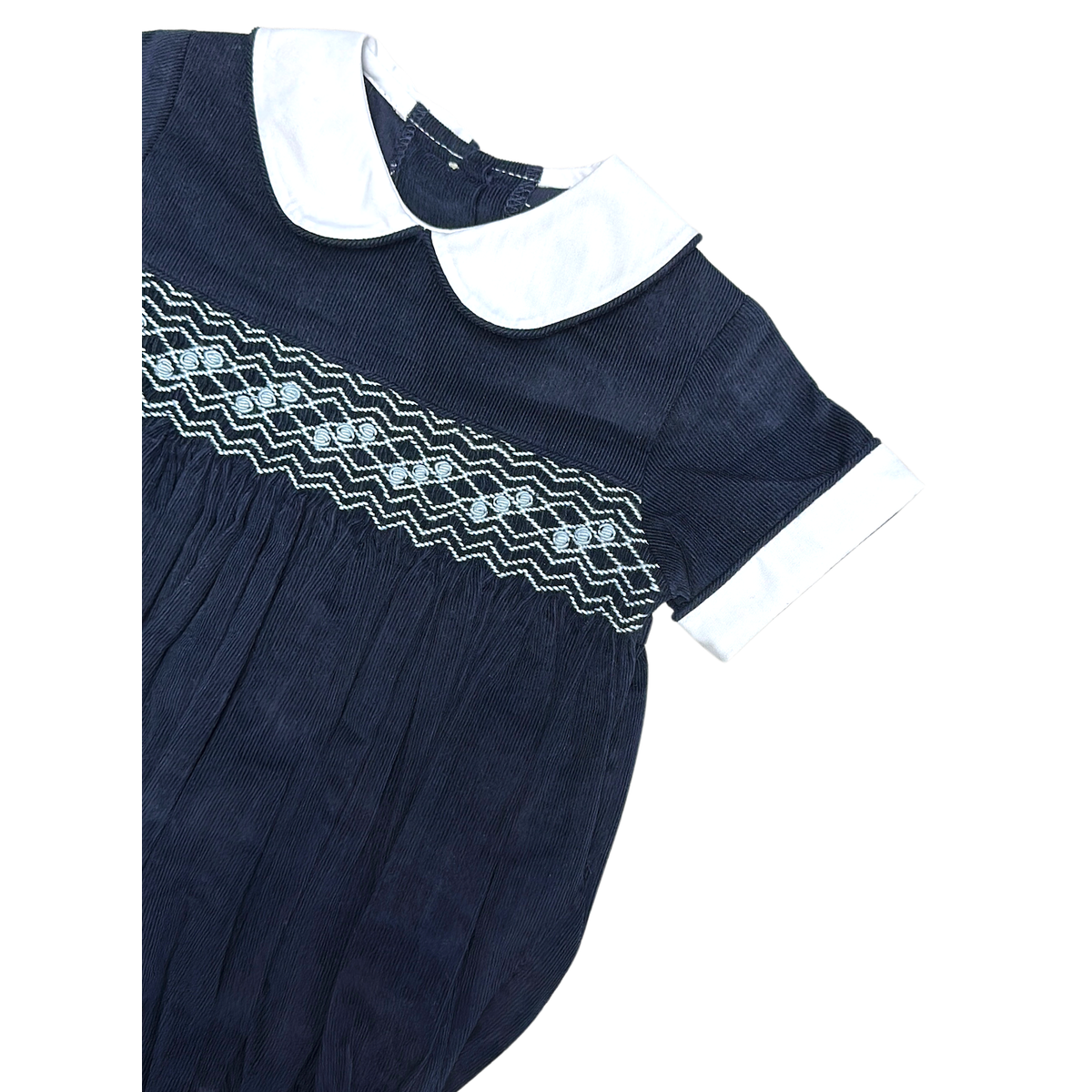 Marco & Lizzy Boy's Hand Smocked Bubble London Collection-Marco & Lizzy-Little Giant Kidz